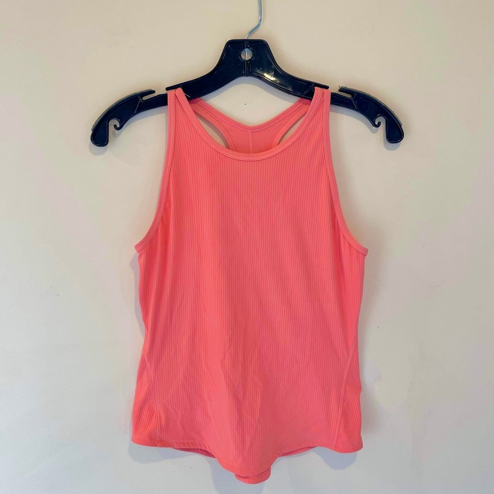 LULULEMON 🍋 Sz. XS coral ribbed racer back tank